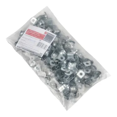 Скоба металлическая однолапковая d12-13мм (100шт) PROxima