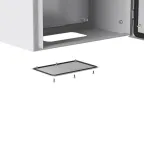 Щит с монтажной панелью ЩМПг- 50.40.22 каб фланец IP65 PROxima