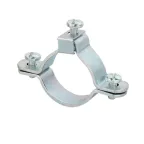 Хомут заземления для труб 63-2` мм оцинкованная сталь