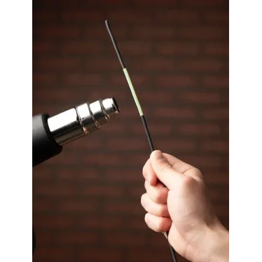 Термоусаживаемая трубка ТУТ нг 3/1,5 жел-зел рулон PROxima