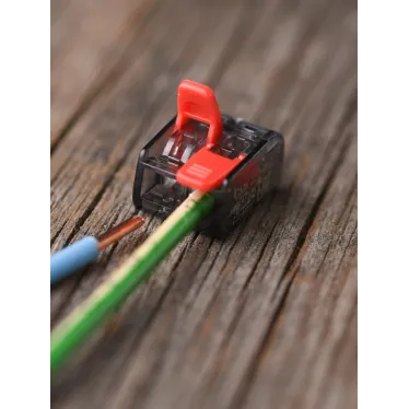 Клемма СМК 221-412 2 отверстия 0.2-4.0 мм2 (100 шт.) PROxima