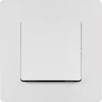 ETIKA Рамка 1 пост белая