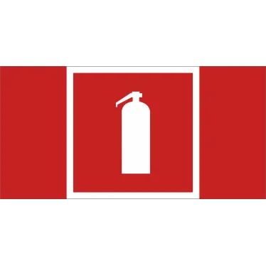 Знак безопасности BL-3517.F04"Огнетушитель" | a18744 | Белый свет