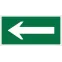 Пиктограмма (Пластина)  Указатель направления движения BL-3517.N01 (стрелка) для KURS | a16772 | Белый свет