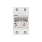 Автоматический выключатель ВА 47-125 2P 100А (C) 15кА PROxima