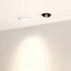 Светильник MS-FORECAST-BUILT-TURN-R82-8W Warm3000 (WH-BK, 32 deg, 230V) (Arlight, IP20 Металл, 5 лет) | 035448 | Arlight