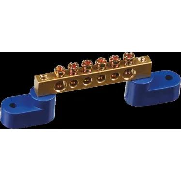 Шина нулевая на двух угловых изол NBB-M69-6C2/B