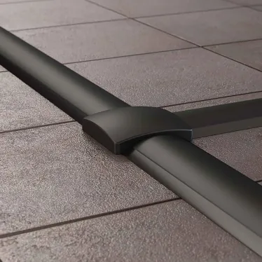 Канал напольный 50x12 черный