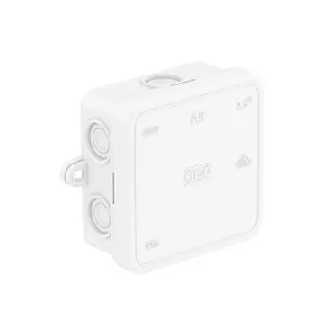 Расп. коробка A8, 75x75x36, белая