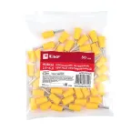 Наконечник штыревой круглый изолированный НШКИ 2.5-6.0 (уп.50шт) PROxima