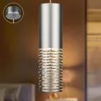 Светильник подвесной потолочный PL34 SL MR16 GU10 цилиндр серебро