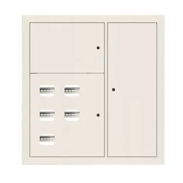 Щит этажный 5 кв. RAL9001 (1000х950х150) EKF Basic