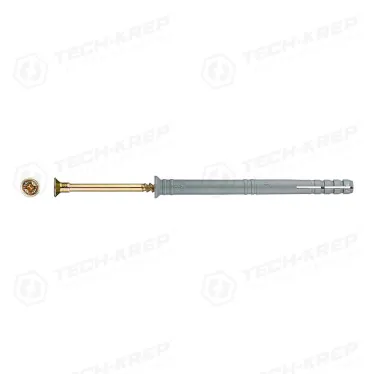 Дюбель-гвоздь 8х100 потайная манжета (полипропилен) (50 шт)