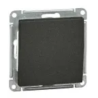 W59 Переключатель одноклавишный, 10АХ, механизм, черный бархат