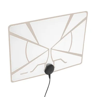 Антенна комнатная Активная для аналогового и цифрового телевидения DVB-T2 Ag-709,