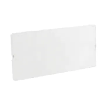 Панель сплошная на 12 модулей RAL9016 для встраиваемых щитков на 24модуля