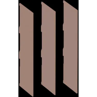 РАЗДЕЛИТЕЛИ ПОЛЮСОВ SYSTEMEPACT ACB2 3P ВЫКАТНОЙ