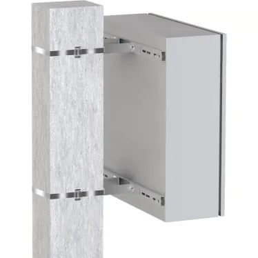 Кронштейн для удаления шкафа от столба на 150 мм. Basic