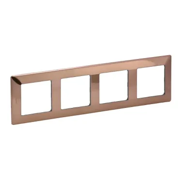 Valena LIFE Рамка 4 поста медь универсальная