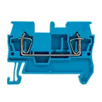 Колодка клеммная самозажимная JXB-ST-1.5 17.5А синяя