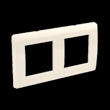 BRAVA Рамка 2 поста 4 модуля бежевая