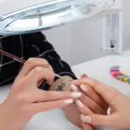 Лупа на струбцине , круглая, 5D, с подсветкой, белая | 31-0011 | REXANT