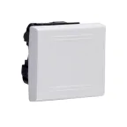 VIVA Выключатель однополюсный 2 модуля белый