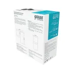 Светильник садово-парковый Sonata настенный архитектурный, 1xGU10, 142x155x70mm, 170-240V / 50Hz, Max.35W, IP54 | GD151 | Gauss