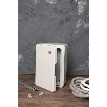 Бокс пластиковый с монтажной платой 300х200х130 мм IP65 PROxima