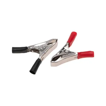 Зажим крокодил, длина 50 мм, ток 10A, 2 шт.,