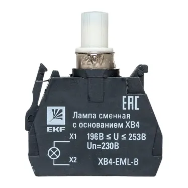 Лампа сменная c основанием XB4 синяя 230В PROxima