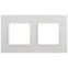 Рамка для розеток и выключателей Elegance 14-5012-01 Classic, на 2 поста, белый
