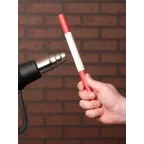 Трубка термоусаживаемая ТУТ нг 16/8 белая в отрезках по 1м PROxima