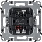 Valena LIFE Переключатель 10АХ 250В с лицевой панелью Безвинтовые зажимы Алюминий