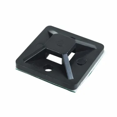 Площадка самоклеящаяся 25х25 мм, черная, 100 шт,