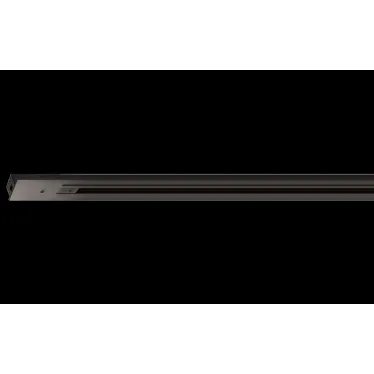 Шинопровод чёрный встраиваемый 2м PTR/R 2M-BL с токоподводом и заглушкой