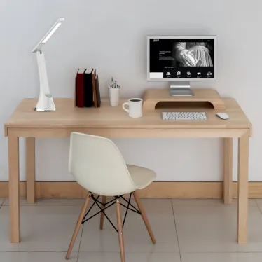 Светильник настольный GTL203 6W 380lm 4000K 170-265V белый диммируемый LED 1/20 | GT2031 | Gauss