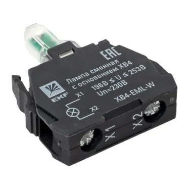 Лампа сменная c основанием XB4 белая 230В PROxima