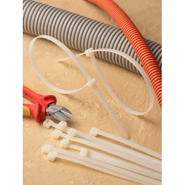 Хомут P6.6 стандартный белый 8.8x500 (100шт) FlexLock PROxima