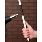 Термоусаживаемая трубка ТУТ нг 18/9 черная в отрезках по 1м PROxima