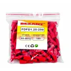 Клемма плоская полностью изолир РППи-м 1.5-(6.3) Р, REXANT