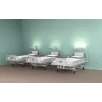 Светодиодный светильник прикроватный медицинский Fonix 605 мм О/Ч/М/Н-23/20/15/7 Вт с USB-портом | V1-C0-00596-20000-4002040 | VARTON