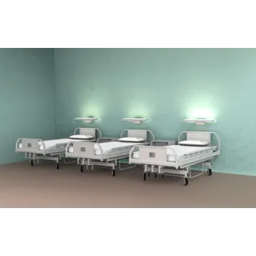 Светодиодный светильник прикроватный медицинский Fonix 605 мм О/Ч/М/Н-23/20/15/7 Вт с USB-портом | V1-C0-00596-20000-4002040 | VARTON