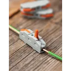 Строительно-монтажная клемма СМК 222-421 проходная 1 полюс 0,08-4мм2 PROxima