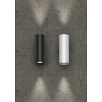 Cветильник светодиодный WL-Tube настенный10W 4000K 80х230 мм угол 60° IP54 RAL9010 белый муар | V1-R5-Y0514-21000-5401040 | VARTON