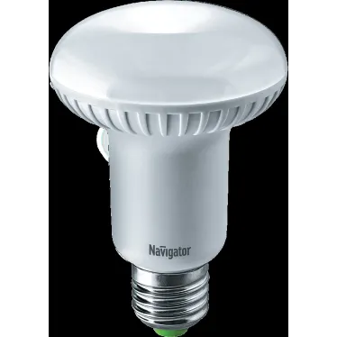 Лампа светодиодная LED зеркальная 12вт E27 R80 белый