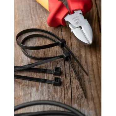 Хомут P6.6 стандартный черный 4.8x250 (100шт) FlexLock PROxima