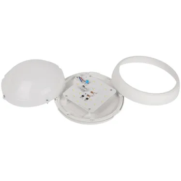 Светильник светодиодный ДБП-12W 4000К 960Лм SPB-1-12 (W) IP54 круглый 180х 80 белый