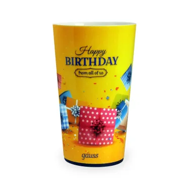 Светильник настольный Стакан с подсветкой модель LCUP Birthday 3XLR44 LED | LC002 | Gauss