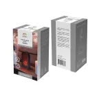 Светодиодный камин Фьюжн с эффектом живого огня 14,7x11,7x25 см, батарейки 2хС (не в комплекте) USB, черный | 511-039 | NEON-NIGHT